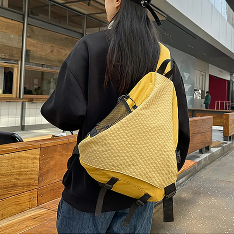 Cycling Commuter Backpack Laptop - Large Capacity Sports Gym Chest Bag,