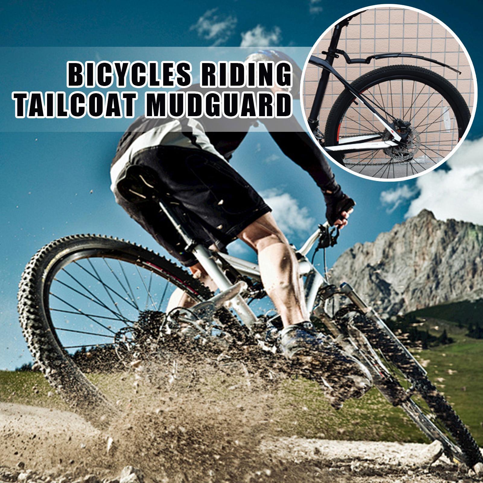 Cycling Commute In Rain - Cycling Fenders Front And Rear Mud