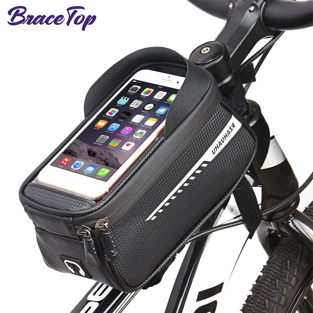 Cycling Commuter Backpack Waterproof - 1 Pcs Bike Toptube Bag with