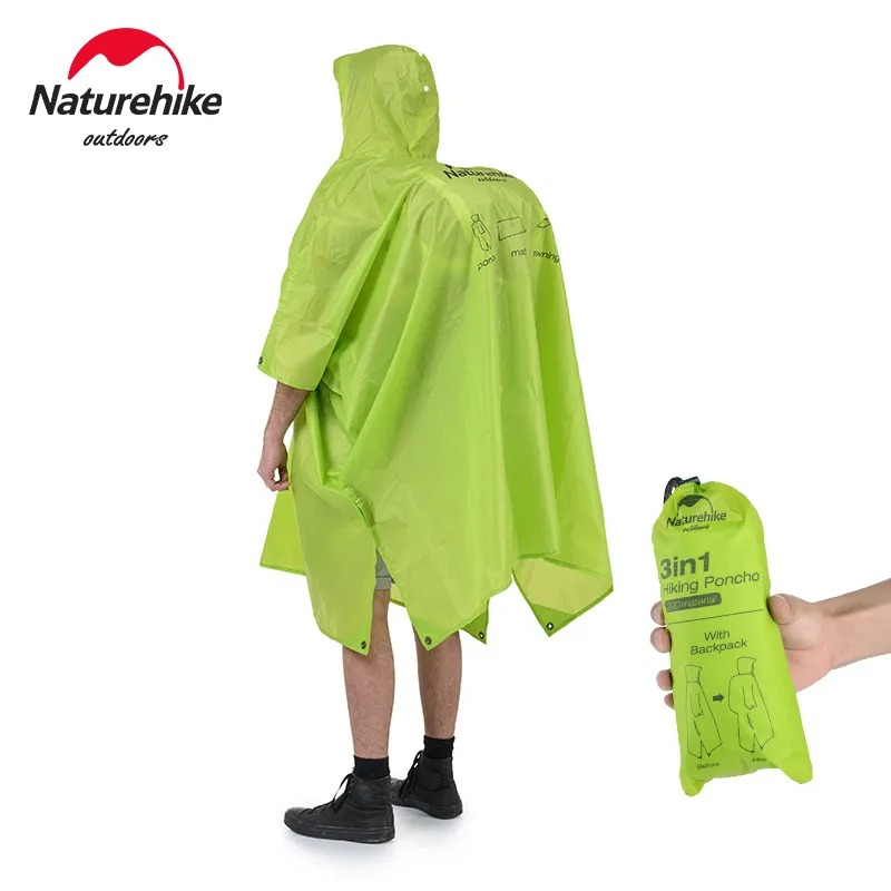 Cycling Rain Jacket Commute - Naturehike Rain Jacket 3 in 1