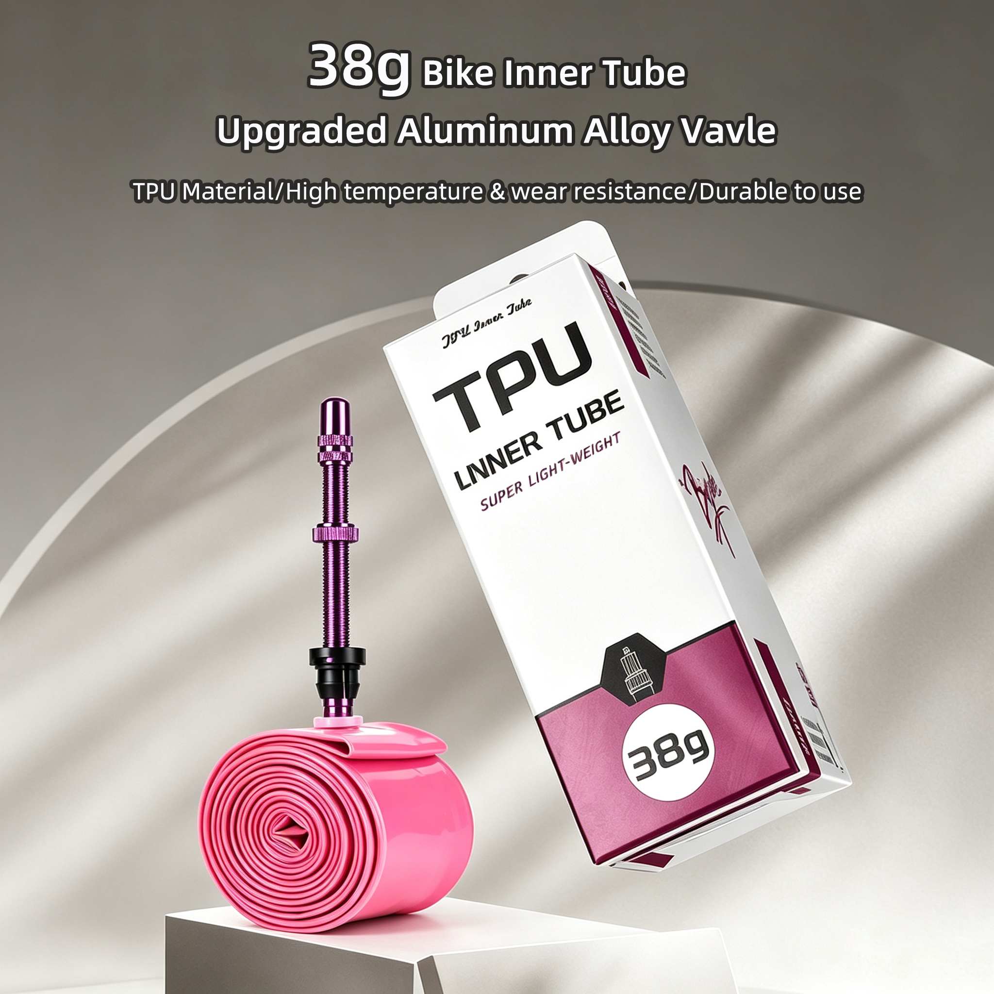 Inner Tube 700C - 38g Ultralight Portable TPU Road Bicycle