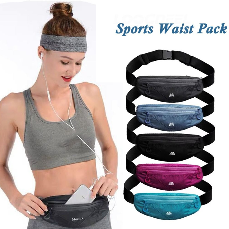 Cycling Commuter Backpack Waterproof - WRELS Man/Woman Running Sports Belt Wasit