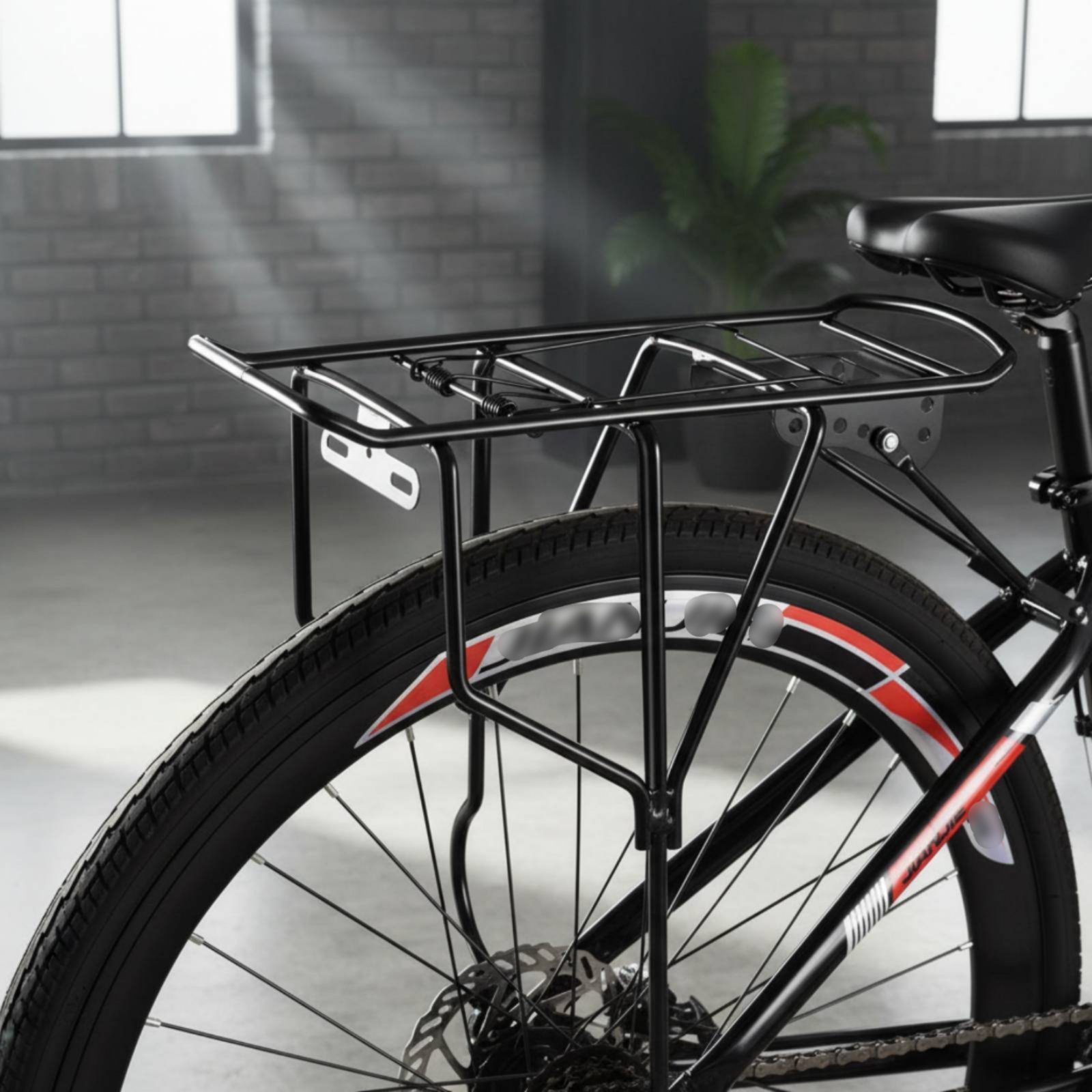 Cycling Commuting - Cycle Rear Rack Sturdy Construction Rear