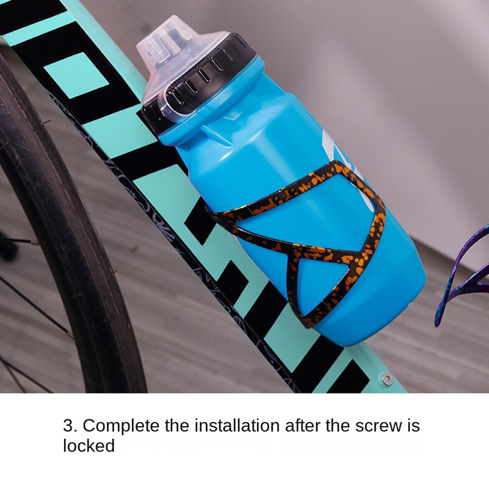 Cycling Commute Distance - Aluminum Alloy Water Bottle Rack Bike