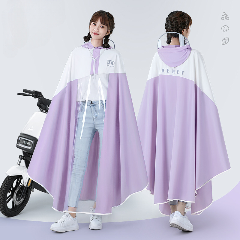 Potable Bicycle Raincoat Fashi – Cycling Rain Jacket Commute recenzja i cena