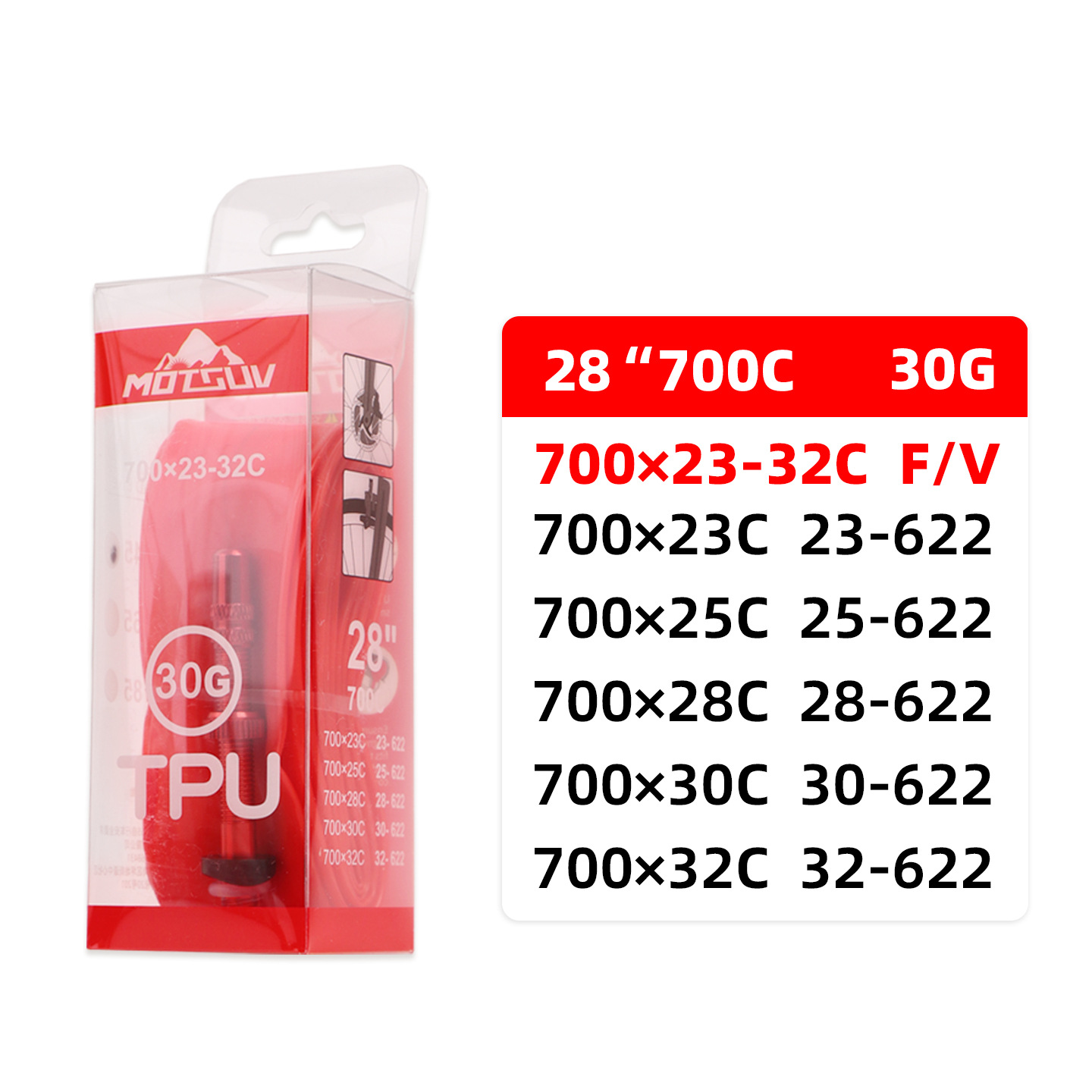 Road bicycle tire ultra-light  – Inner Tube 700C recenzja i cena