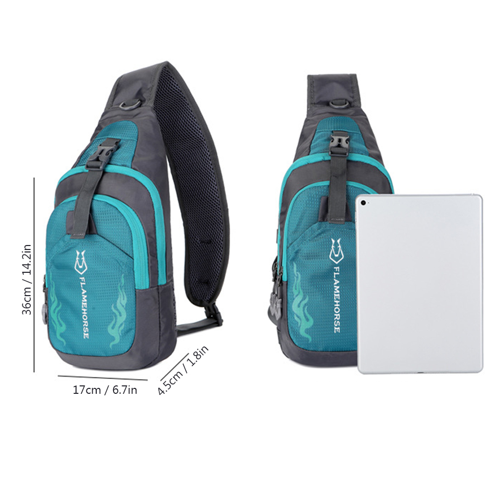 Men Sling Backpack Chest Cross – Cycling Commuter Backpack Waterproof recenzja i cena