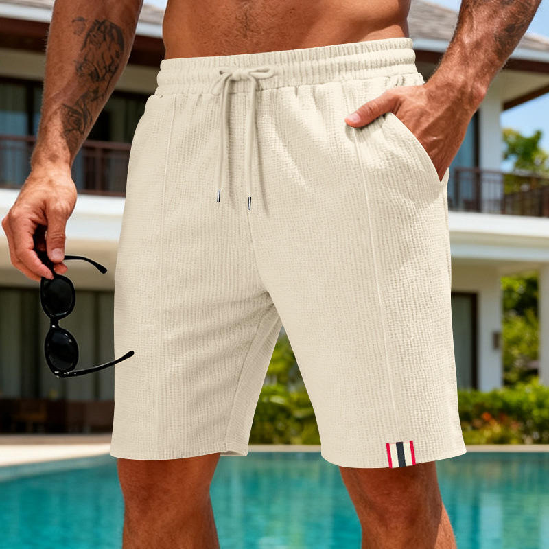 Summer Casual Loose Men's Beac – Cycling Commute Pants recenzja i cena