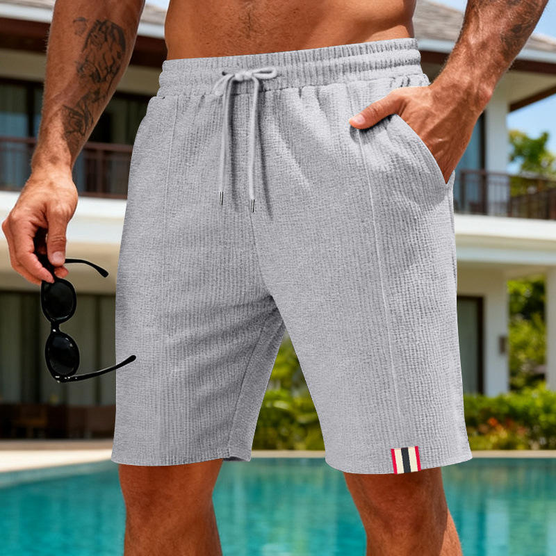 Summer Casual Loose Men's Beac – Cycling Commute Pants recenzja i cena
