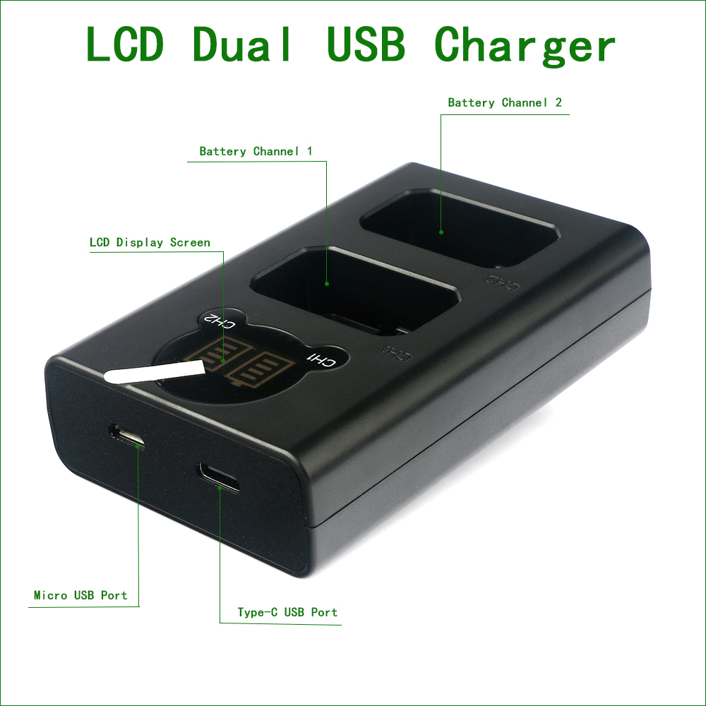 BP-51 BP51 Dual USB Battery Ch – Usb Charger Dynamo recenzja i cena