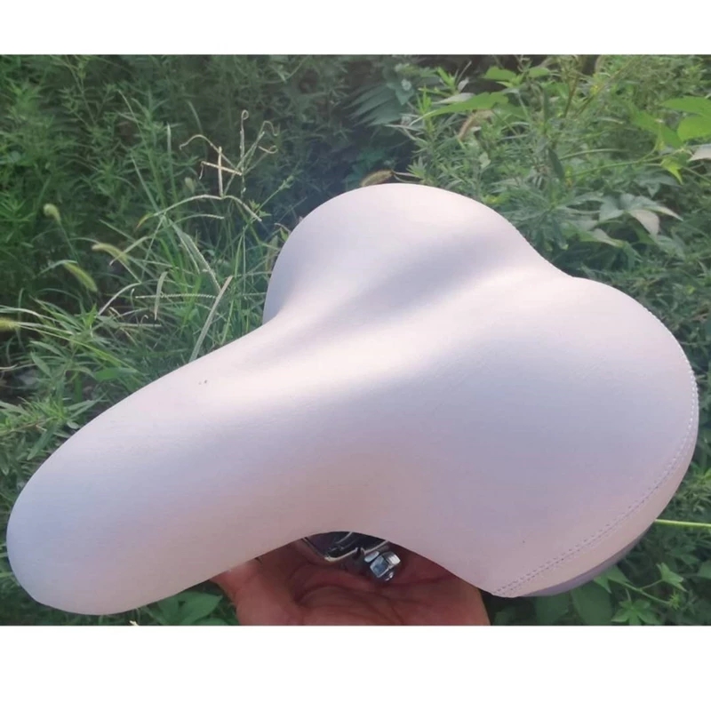 Bicycle Saddle White Color Wit – Cycling In City recenzja i cena