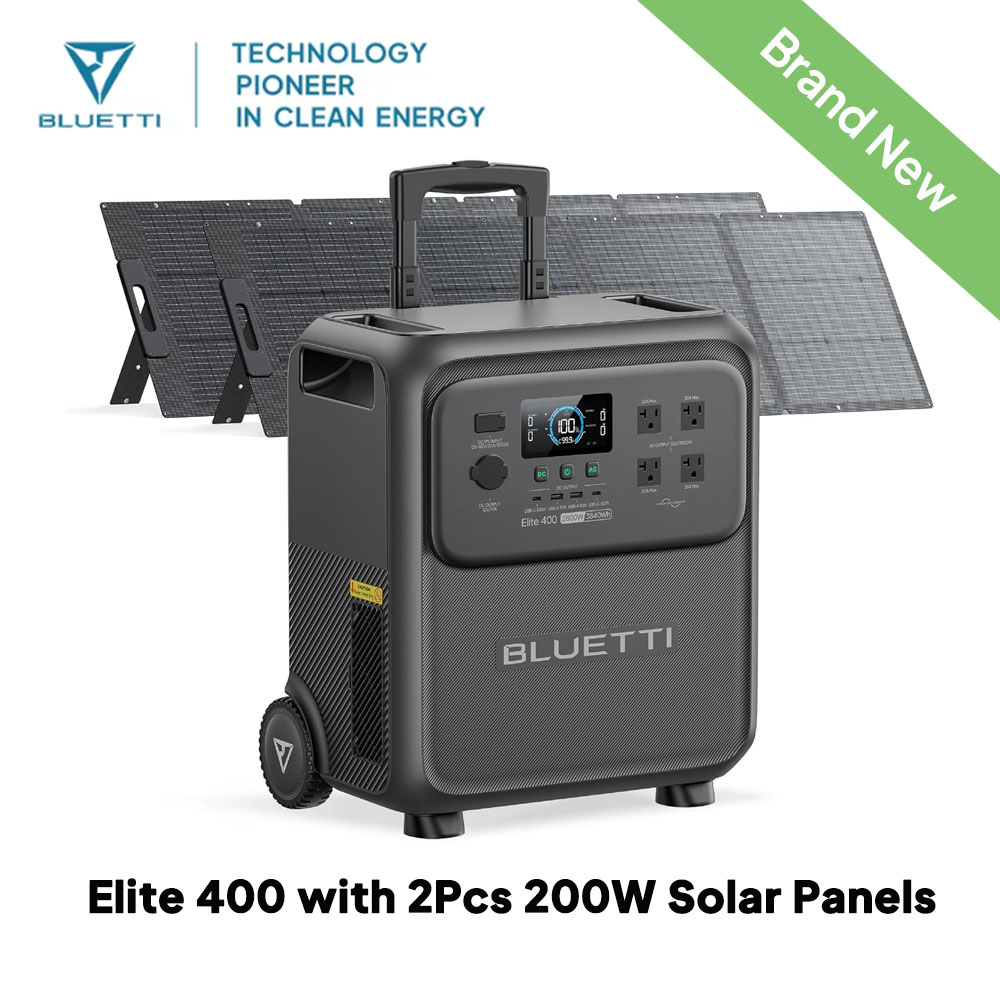 BLUETTI Elite 400 3840Wh Solar – Usb Charger Dynamo recenzja i cena