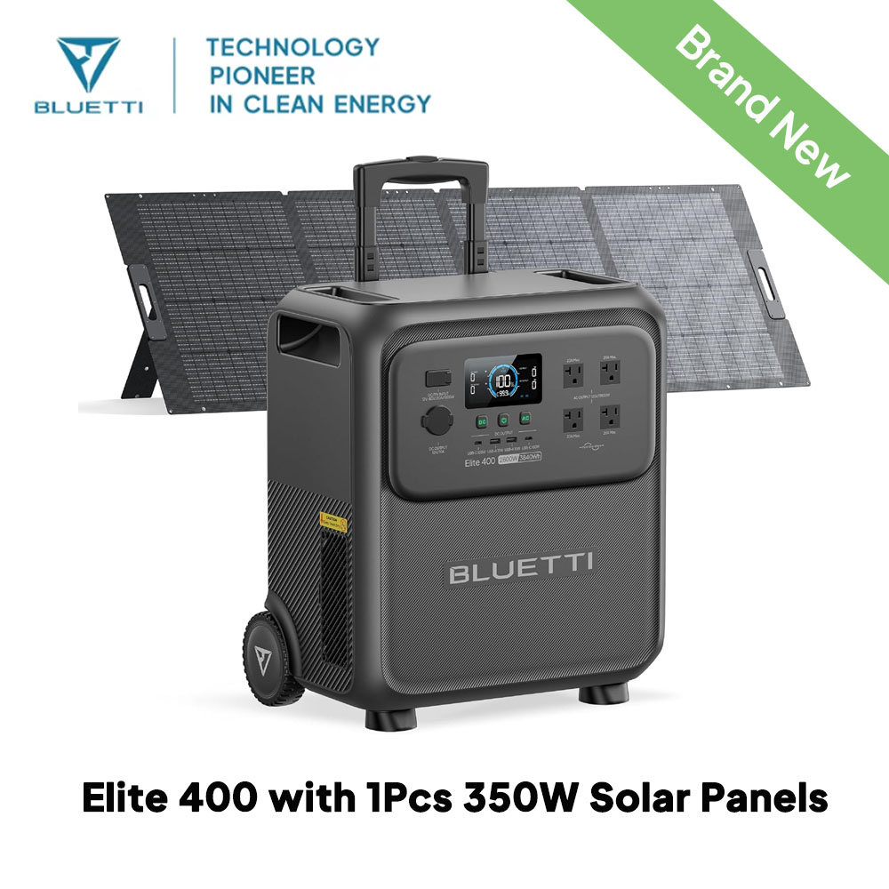 BLUETTI Elite 400 3840Wh Solar – Usb Charger Dynamo recenzja i cena
