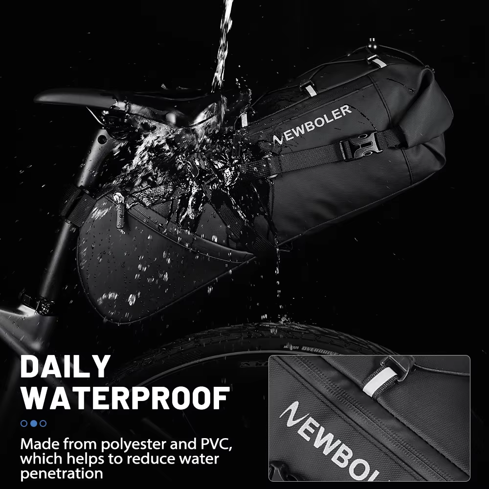 NEWBOLER 18L Bike Saddle Bag W – Cycling Commuter Backpack Waterproof recenzja i cena
