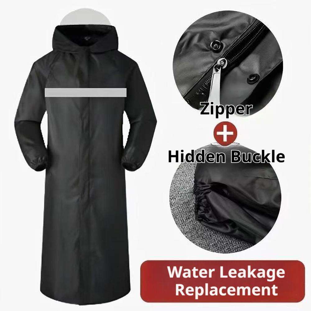 Unisex Full-Body Raincoat with – Cycling Commute In Rain recenzja i cena