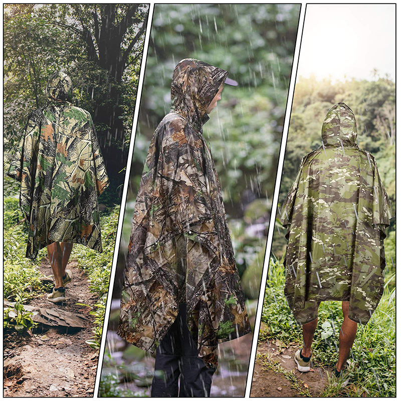 Rain Coat Camouflage Tactical  – Cycling Rain Jacket Commute recenzja i cena