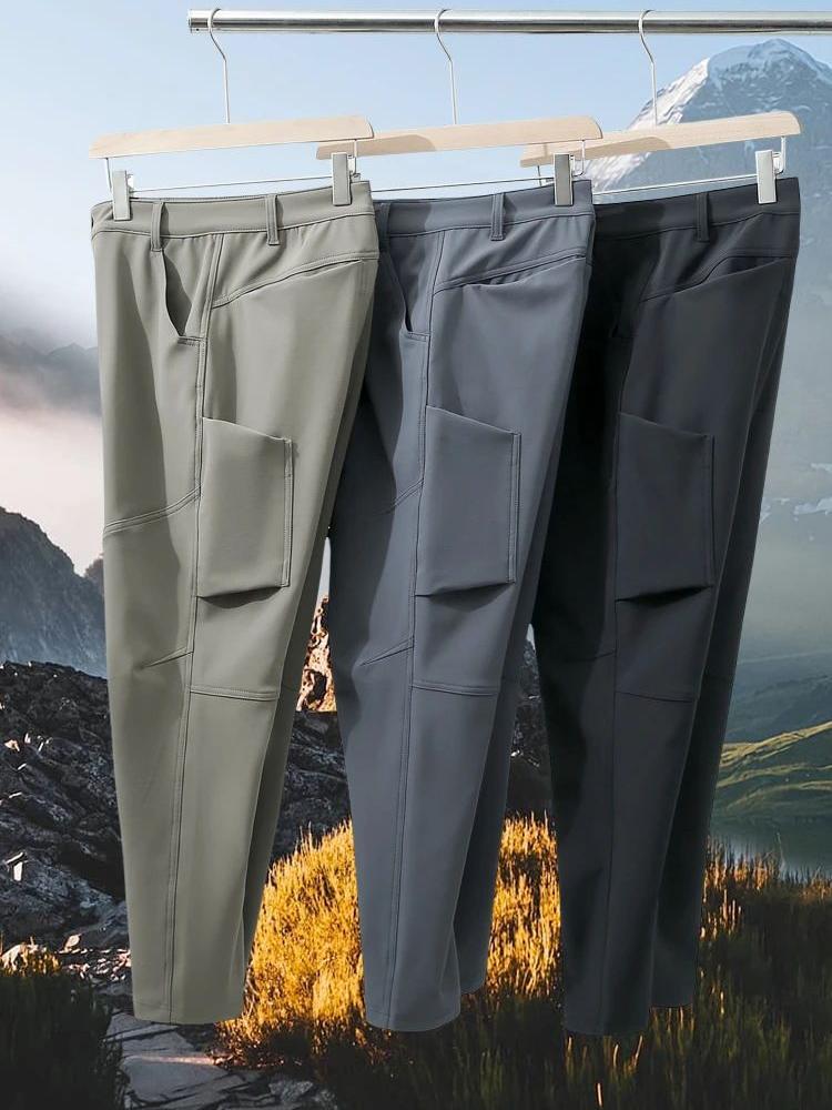 Thickened Fleece Outdoor Men's – Cycling Commute Pants recenzja i cena