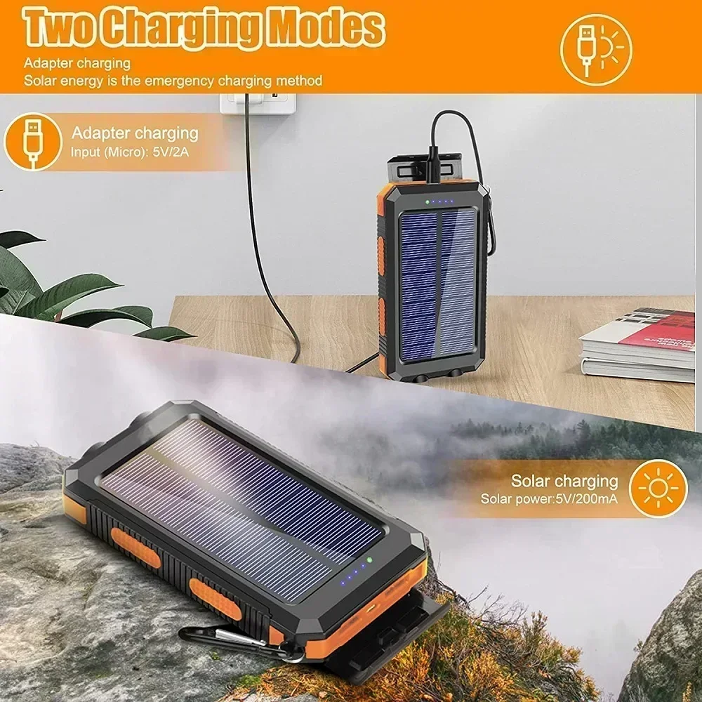 Lenovo 50000mAh Solar Power Ba – Usb Charger Dynamo recenzja i cena