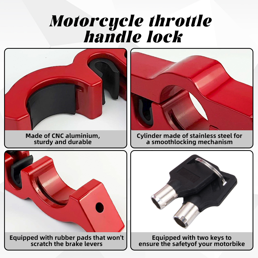 Motorcycle & Bicycle Handlebar – Commuter Bike Lock recenzja i cena