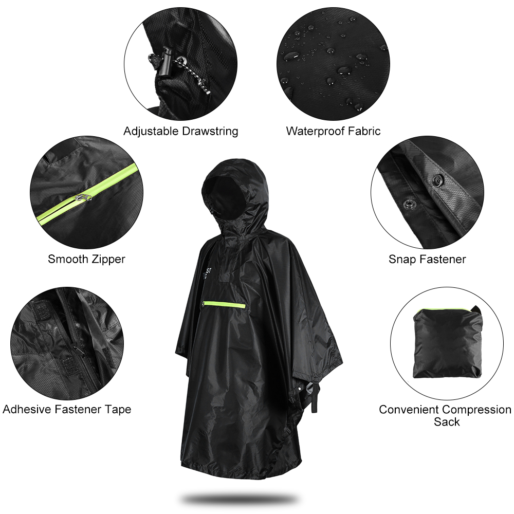 Bicycle Raincoat Rain Coat Rai – Cycling Rain Jacket Commute recenzja i cena