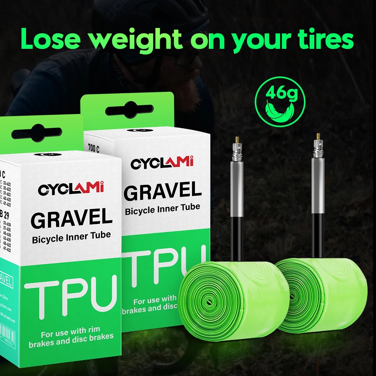 CYCLAMI Ultralight Road MTB 29 – Inner Tube 700C recenzja i cena