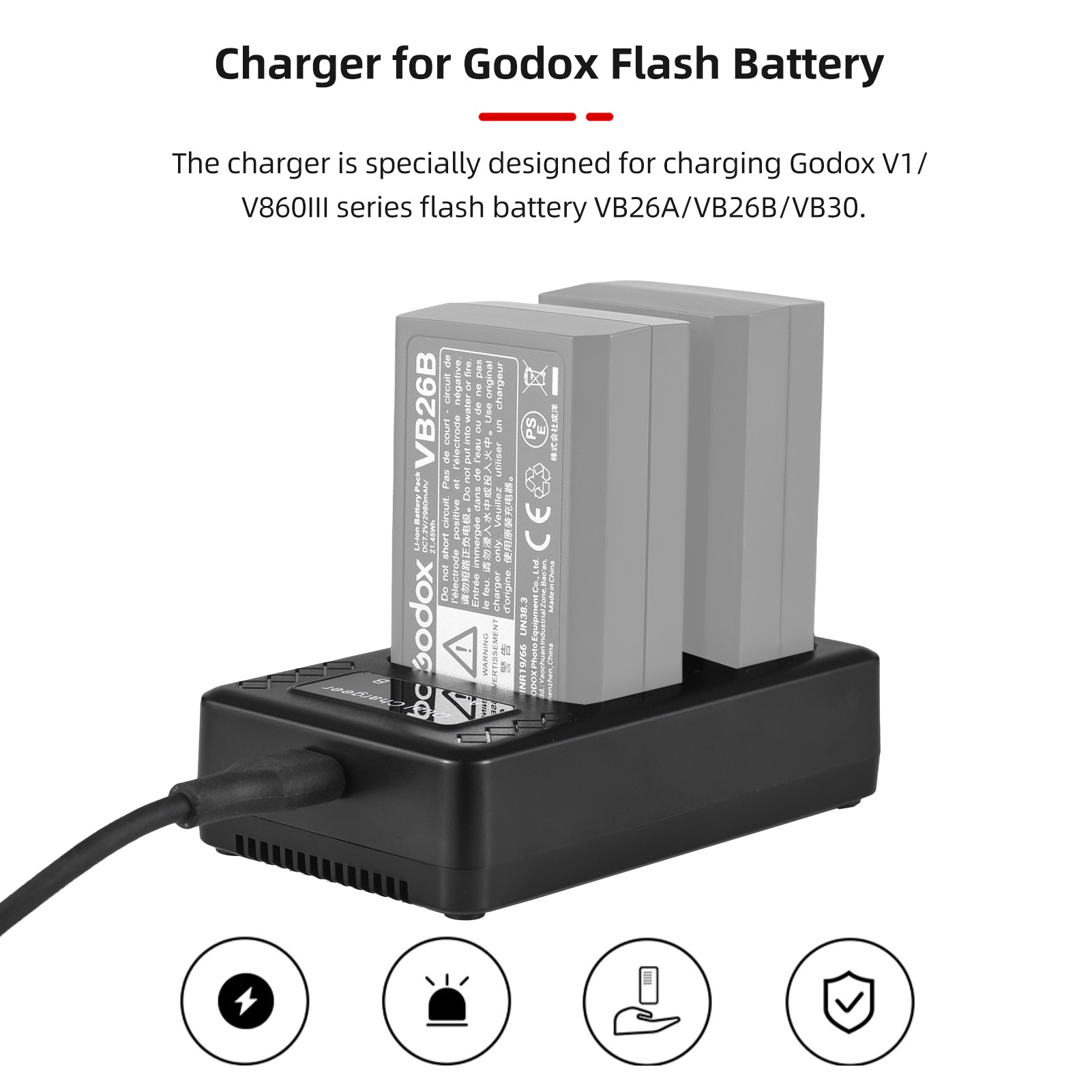 Portable 2-slot Battery Charge – Usb Charger Dynamo recenzja i cena