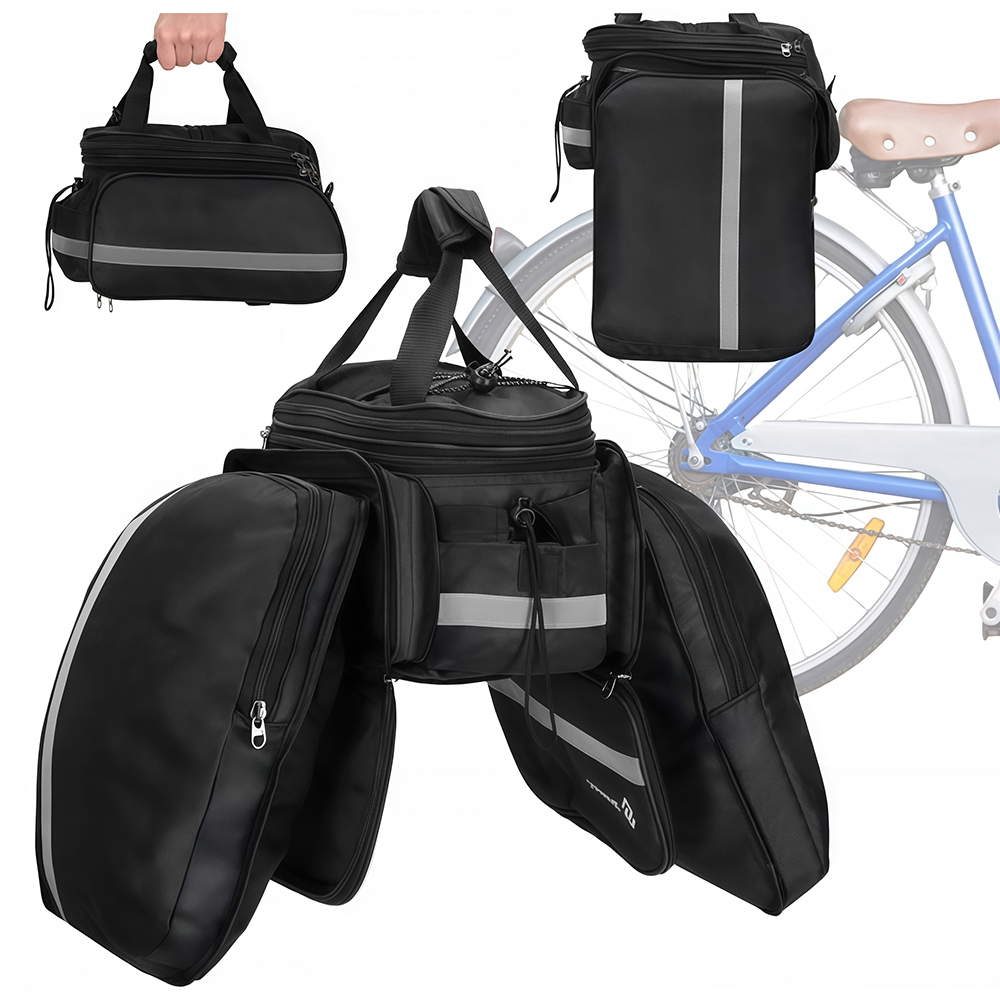 Bike Rear Rack Bag Bicycle Tru – Cycling Commute In Rain recenzja i cena