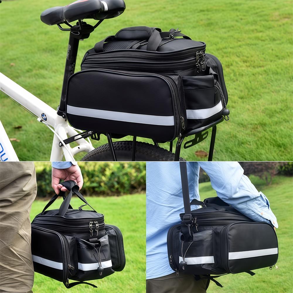 Bike Rear Rack Bag Bicycle Tru – Cycling Commute In Rain recenzja i cena