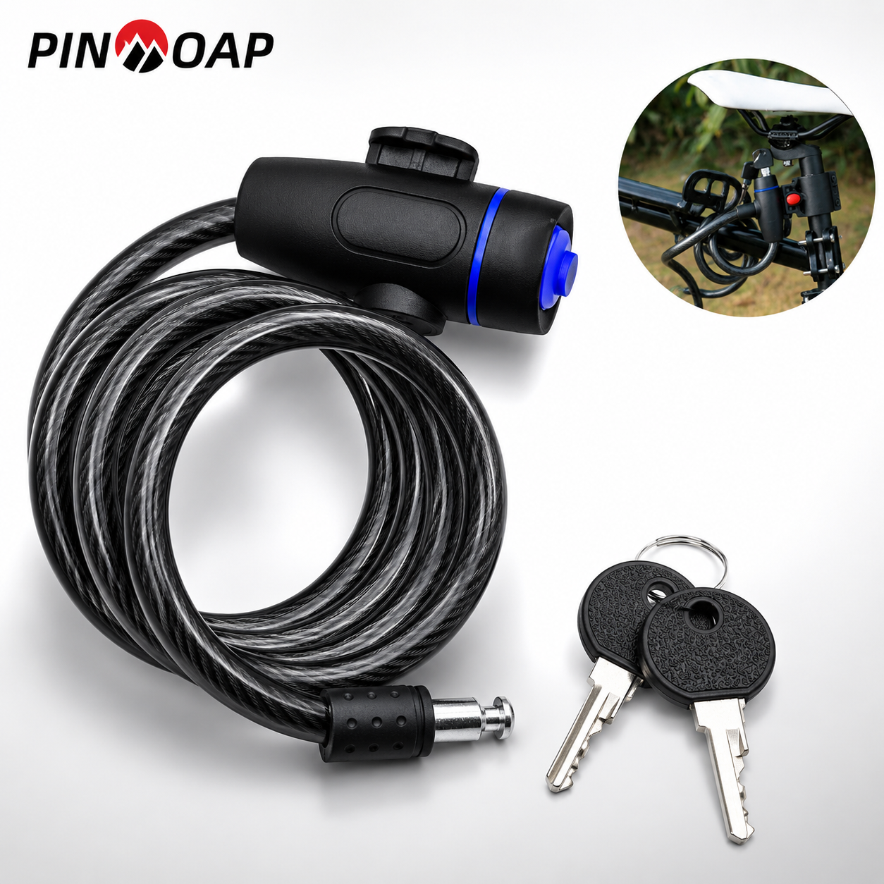 PINMOAP 1PC Universal Bike Loc – Commuter Bike Lock recenzja i cena