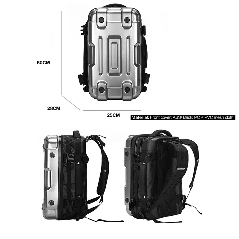 Men Women Hard Shell Water Rep – Cycling Commuter Backpack Laptop recenzja i cena