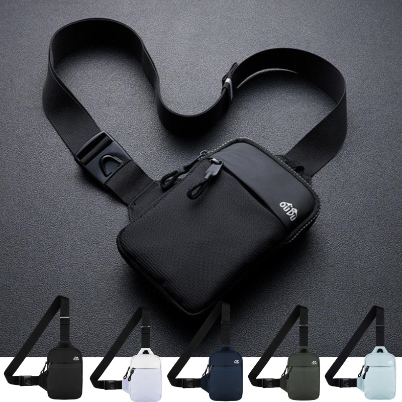 Casual Men Shoulder Chest Bag  – Cycling Commuter Backpack Waterproof recenzja i cena