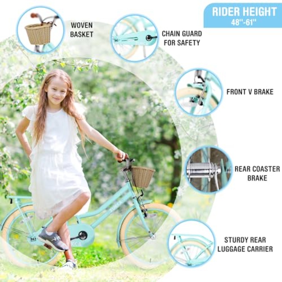 20/24 Inch Girls Cruiser Bike  – Cycling In City recenzja i cena