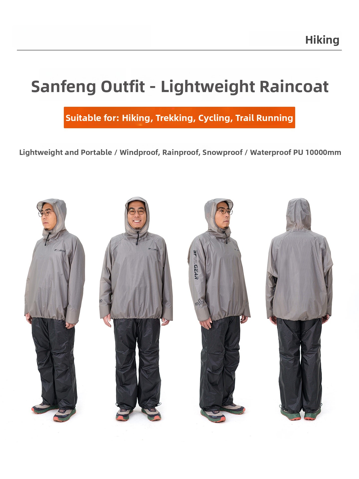 3FULGEAR Lightweight Separate  – Cycling Commute Pants recenzja i cena