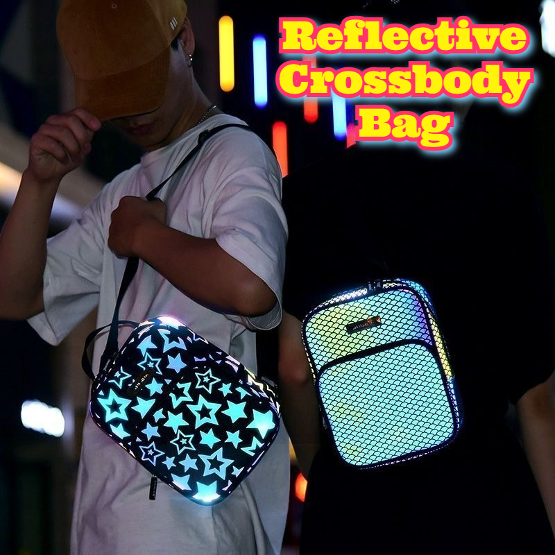Reflective Crossbody Bag Multi – Cycling Commuter Bag recenzja i cena