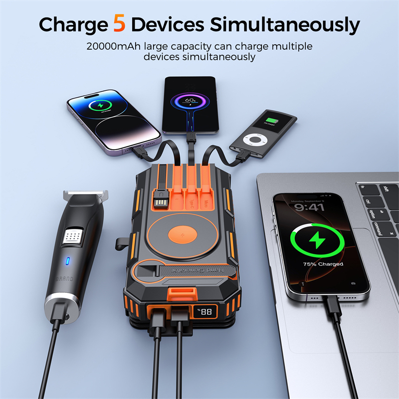 20000mAh Hand Crank Solar Powe – Usb Charger Dynamo recenzja i cena