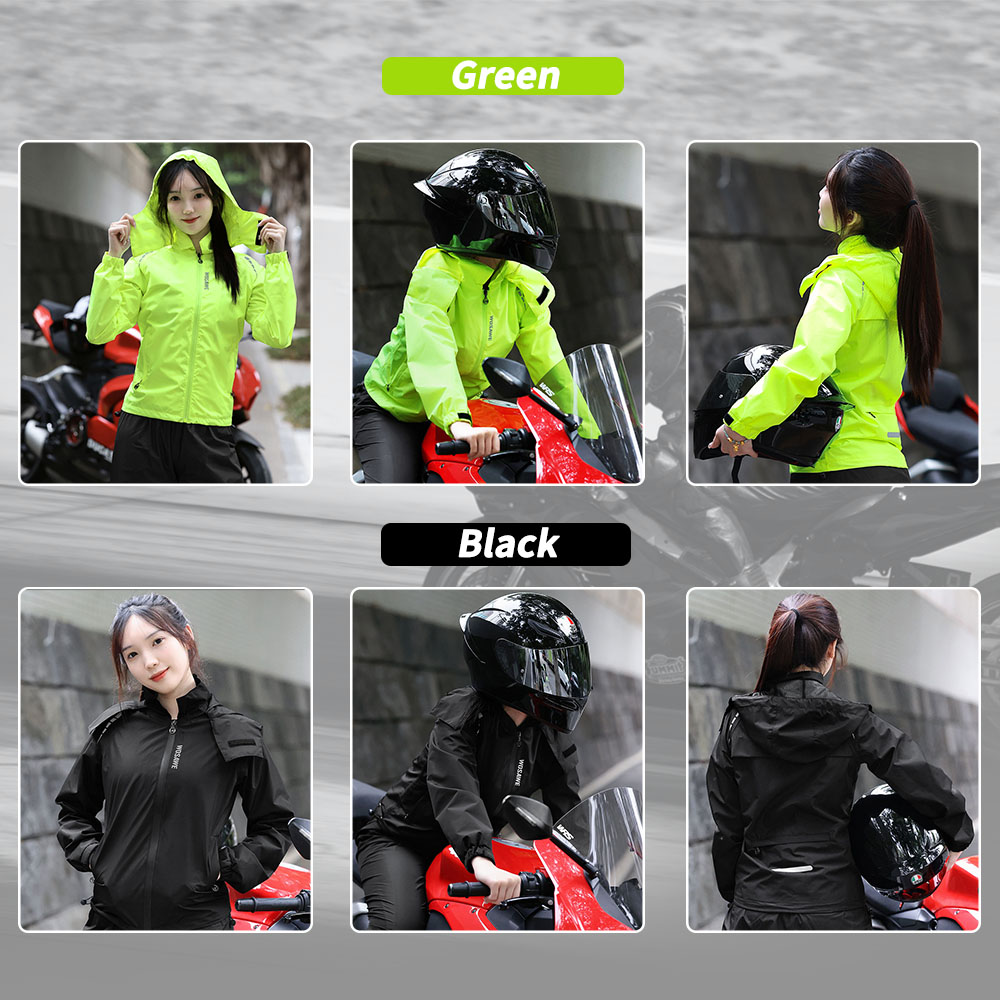 WOSAWE Cycling Raincoat Women  – Cycling Rain Jacket Commute recenzja i cena
