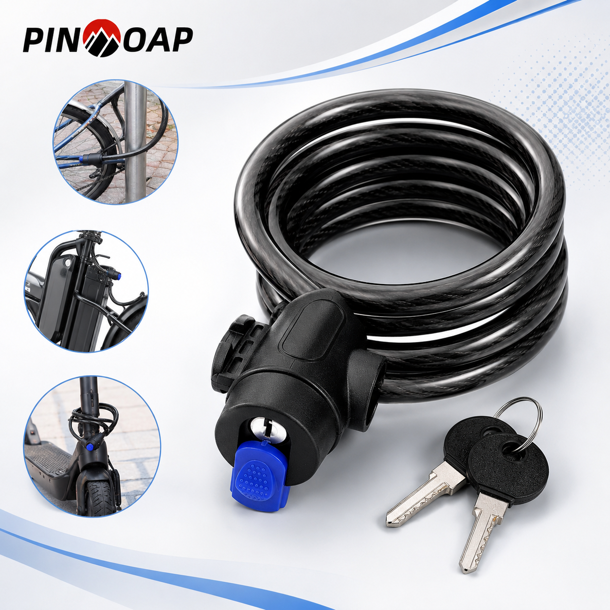 PINMOAP 1PC Bicycle Bike Lock  – Commuter Bike Lock recenzja i cena