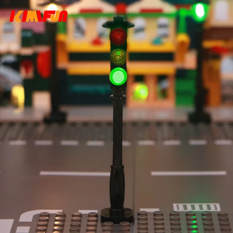 1pcs LED MOC Street Automatic  – Cycling In City recenzja i cena