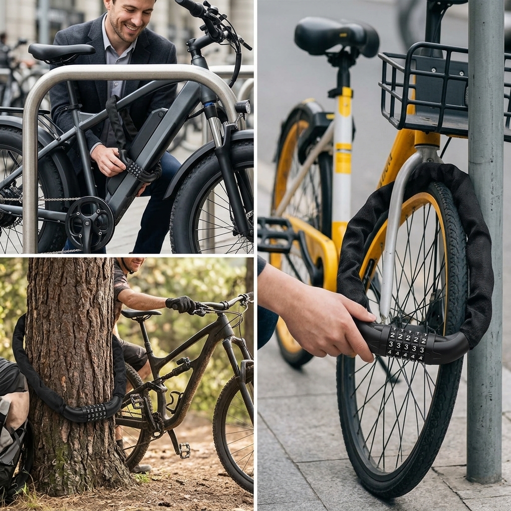 5-Digit Combination Bike Lock  – Commuter Bike Lock recenzja i cena