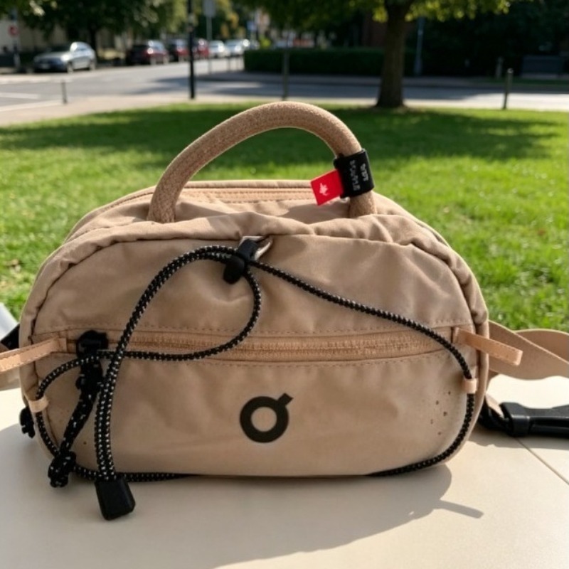 Trendy Nylon Small Square Bag  – Cycling Commuter Bag recenzja i cena
