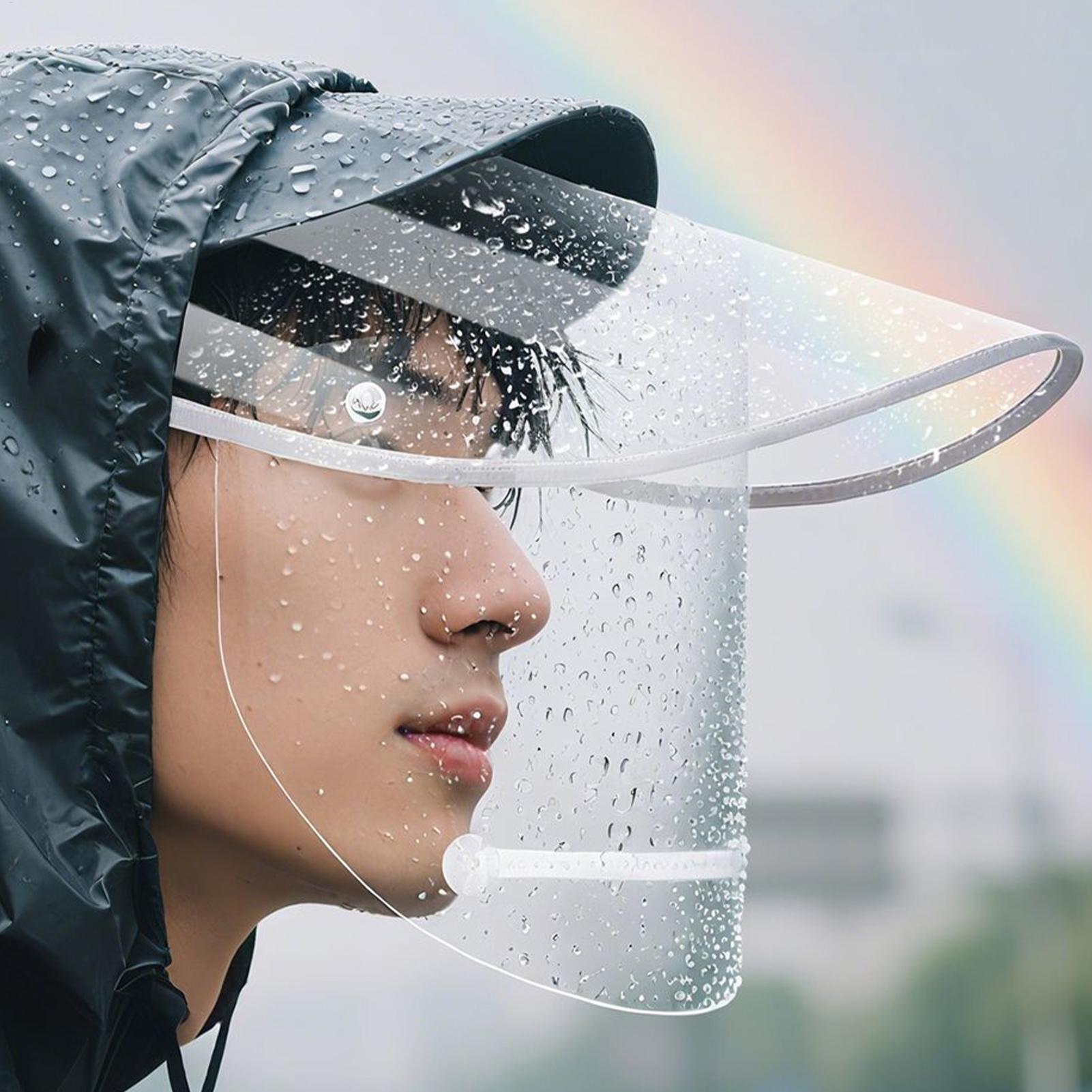 Rainproof Face Shield Clear Wi – Cycling Commute In Rain recenzja i cena