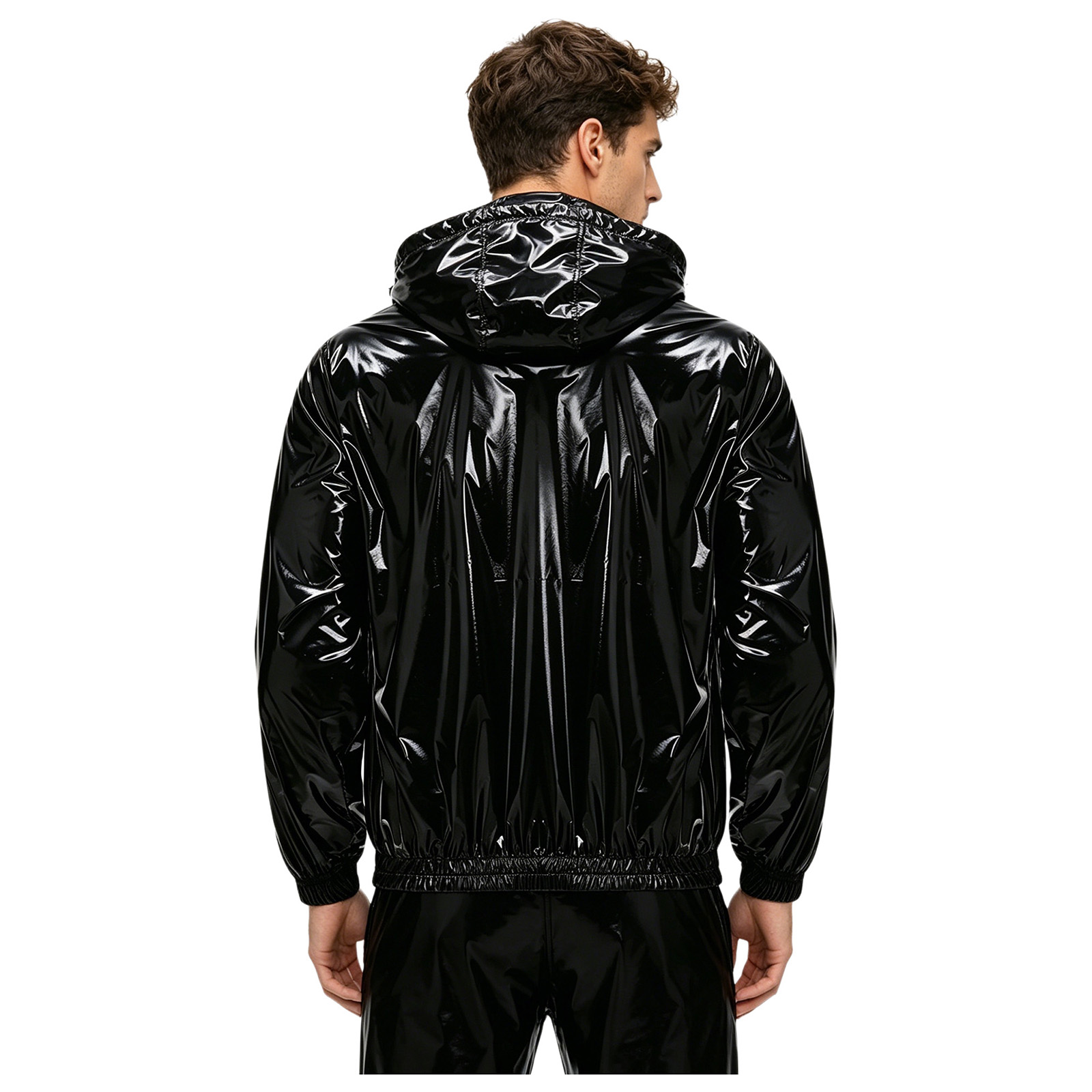 Mens Waterproof Hooded Jacket  – Cycling Rain Jacket Commute recenzja i cena