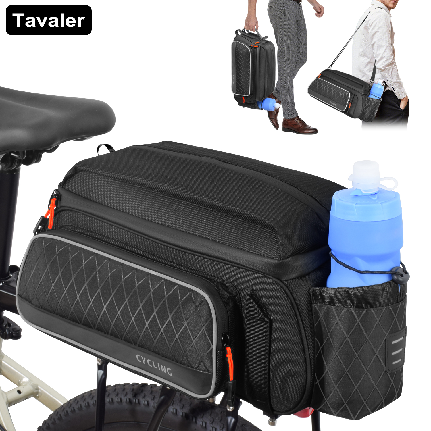 Cycling Rear Seat Bag Multifun – Cycling Commute Distance recenzja i cena