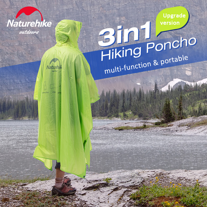 Naturehike Rain Jacket 3 in 1  – Cycling Rain Jacket Commute recenzja i cena