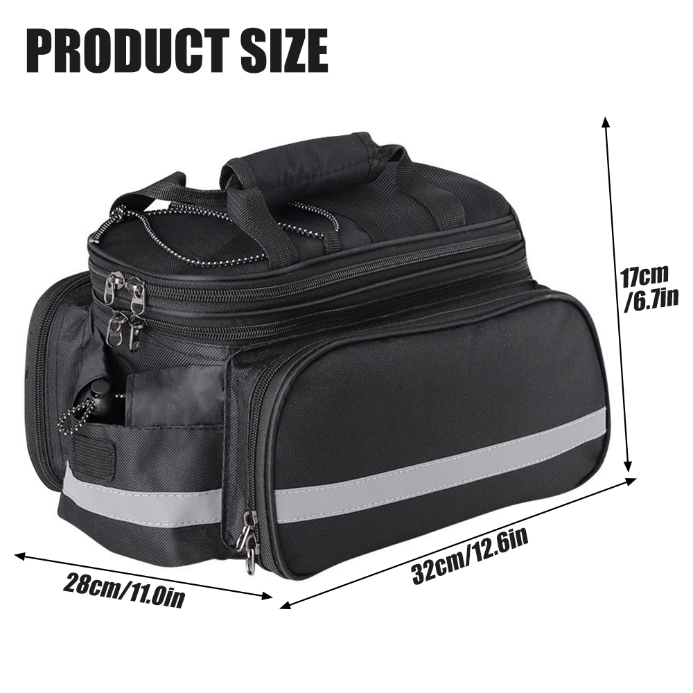 Bike Bags Bicycle Trunk Bag 27 – Cycling Commute In Rain recenzja i cena