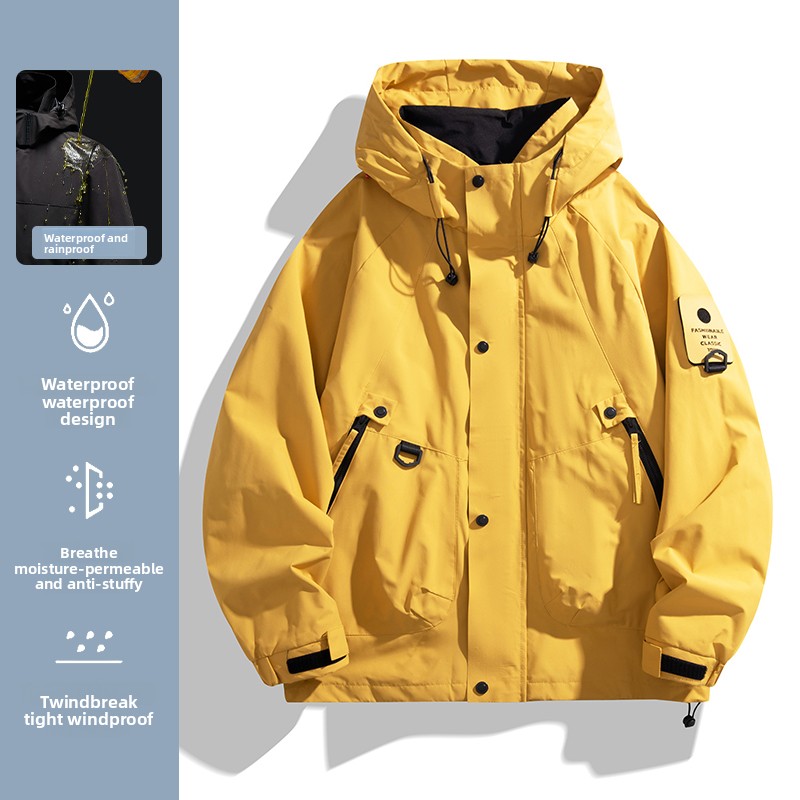 Cycling Camping Outerwear Coat – Cycling Rain Jacket Commute recenzja i cena