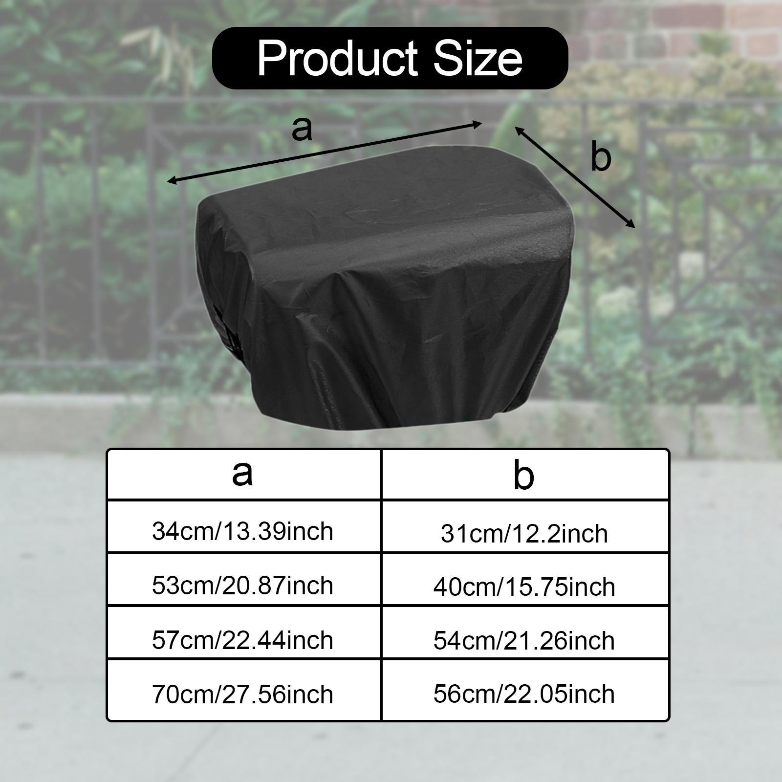 Black Waterproof Bicycle Baske – Cycling Commute In Rain recenzja i cena
