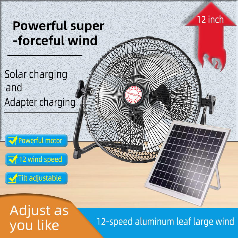 14 Inch Portable Solar Fan,Rec – Usb Charger Dynamo recenzja i cena