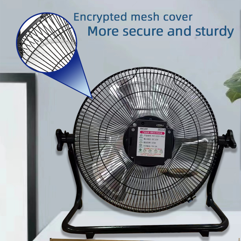 14 Inch Portable Solar Fan,Rec – Usb Charger Dynamo recenzja i cena