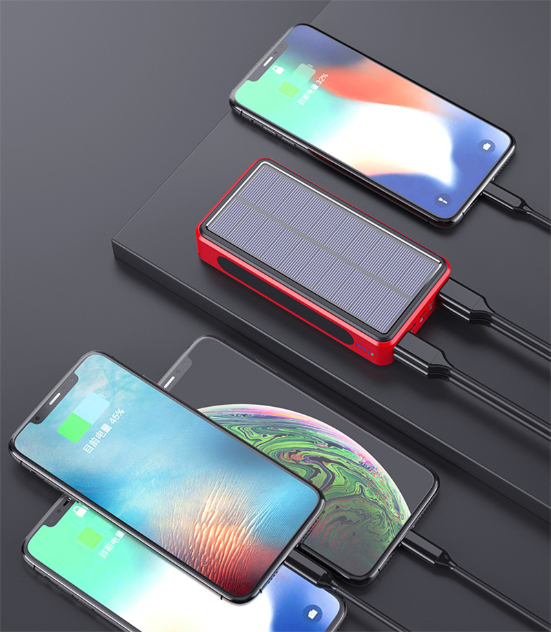50000mAh Solar Power Bank Port – Usb Charger Dynamo recenzja i cena